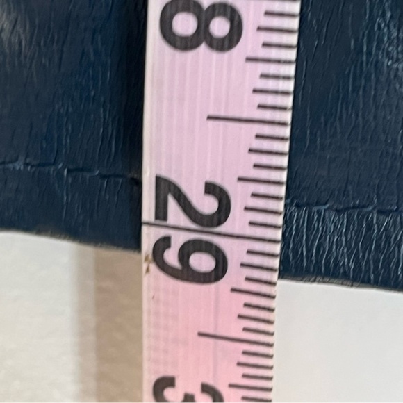 Women’s Vintage 70’s Fingers Fashions Blue Polyvinyl Jacket Size 38 - Picture 10 of 13